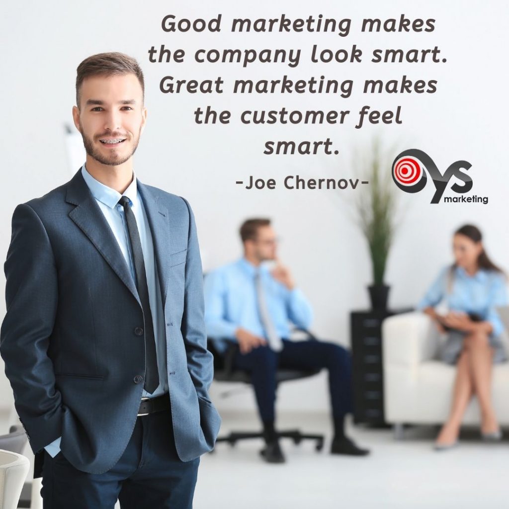 Good marketing quote by a Digital Marketing Agency