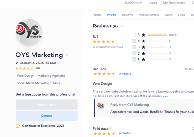 OYS Business Profile on Bark.com
