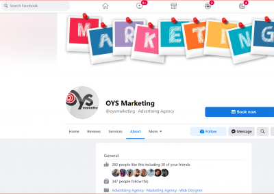 OYS Facebook Profile